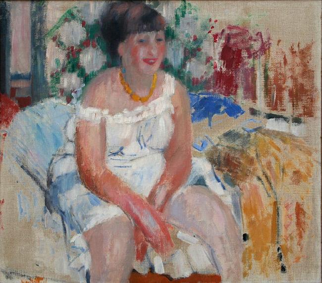 Rik Wouters Woman on the Bedside China oil painting art